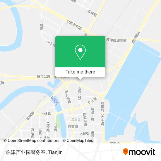 临津产业园警务室 map