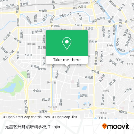 元墨艺升舞蹈培训学校 map