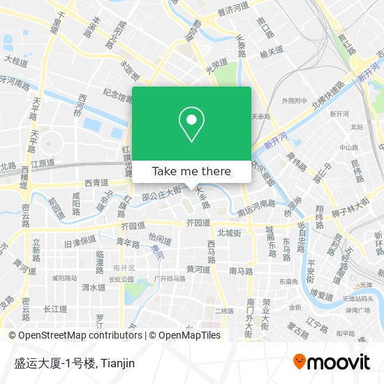 盛运大厦-1号楼 map