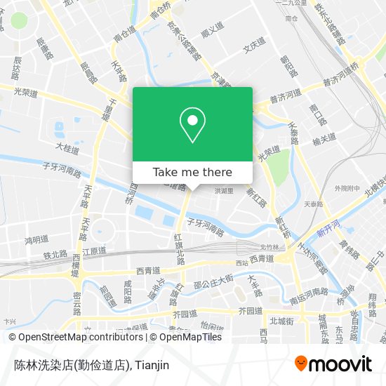 陈林洗染店(勤俭道店) map