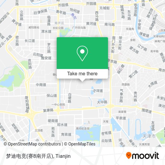 梦迪电竞(赛8南开店) map