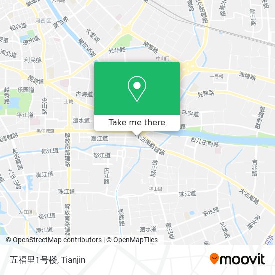 五福里1号楼 map