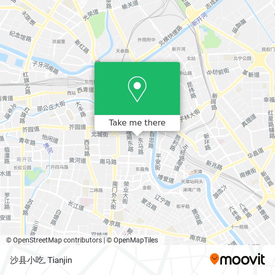 沙县小吃 map