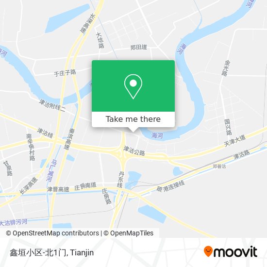 鑫垣小区-北1门 map