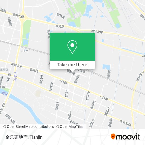 金乐家地产 map