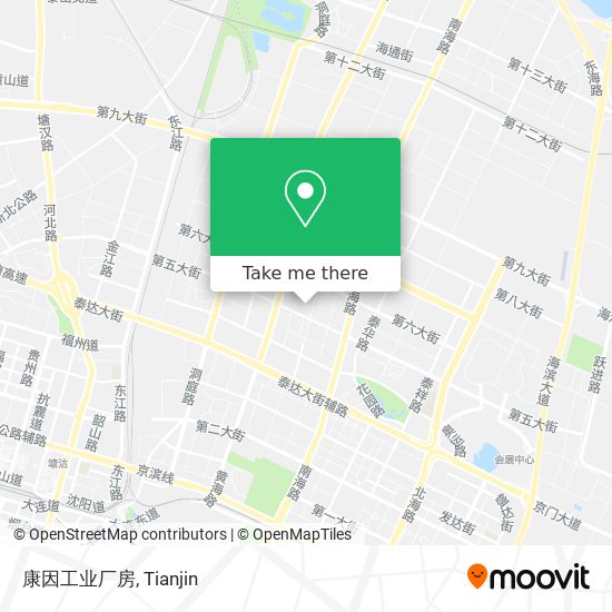 康因工业厂房 map