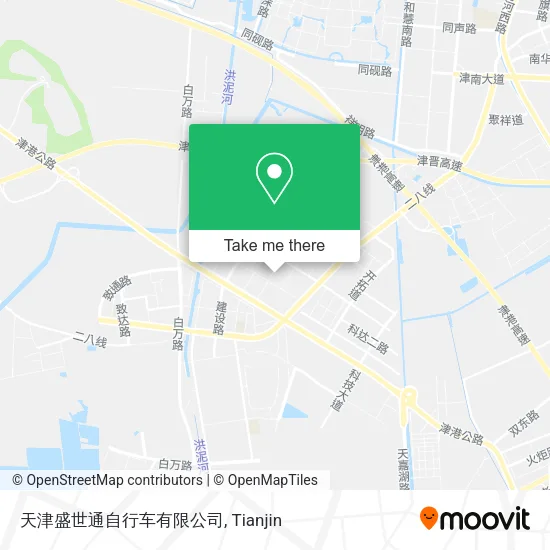 天津盛世通自行车有限公司 map