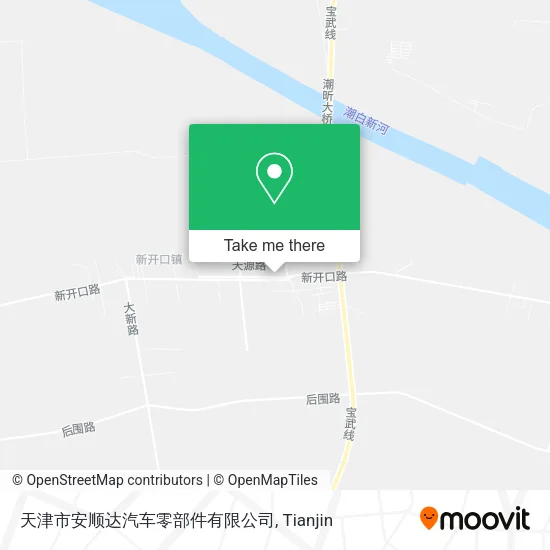 天津市安顺达汽车零部件有限公司 map