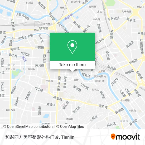 和谐同方美容整形外科门诊 map