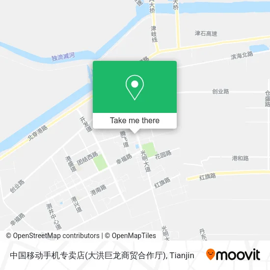 中国移动手机专卖店(大洪巨龙商贸合作厅) map