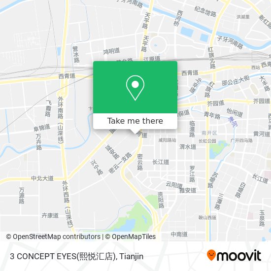 3 CONCEPT EYES(熙悦汇店) map