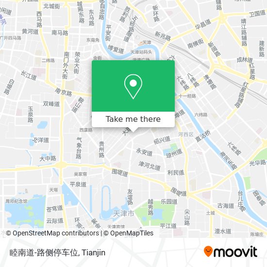 睦南道-路侧停车位 map