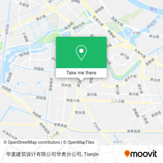 华厦建筑设计有限公司华奥分公司 map