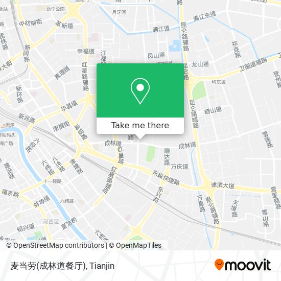 麦当劳(成林道餐厅) map
