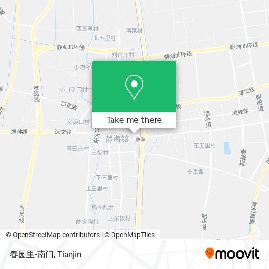 春园里-南门 map
