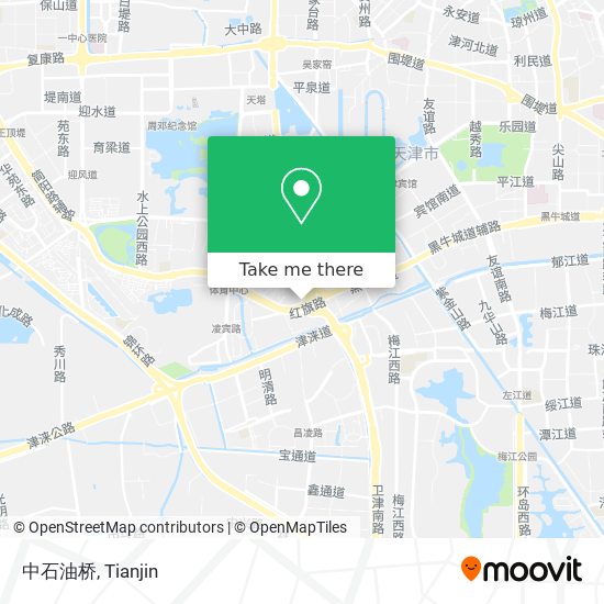 中石油桥 map