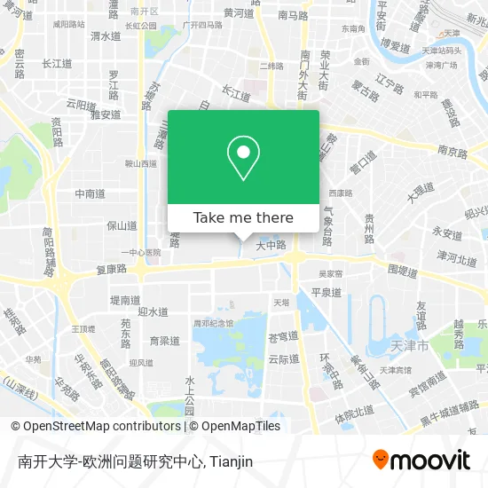 南开大学-欧洲问题研究中心 map