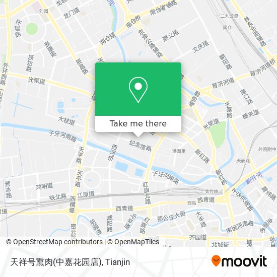 天祥号熏肉(中嘉花园店) map