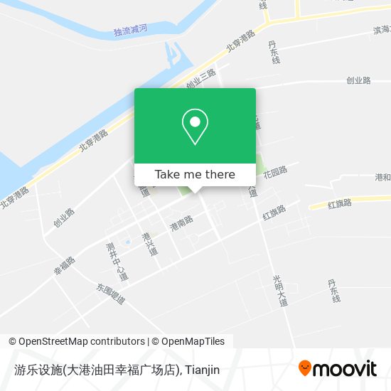 游乐设施(大港油田幸福广场店) map