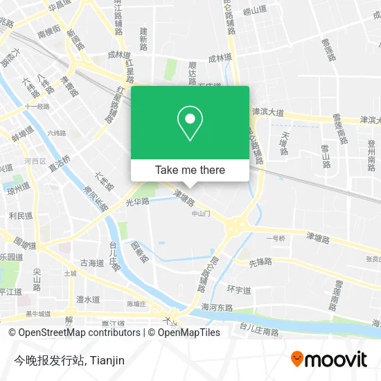 今晚报发行站 map