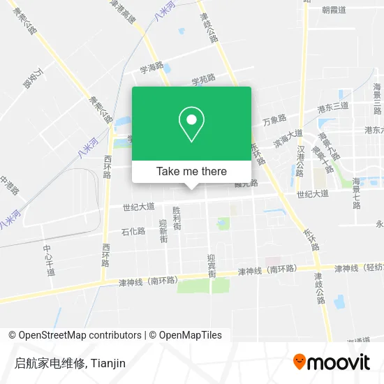 启航家电维修 map