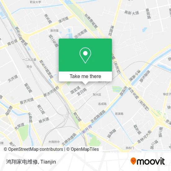 鸿翔家电维修 map