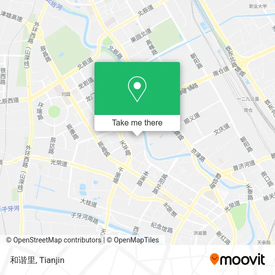 和谐里 map