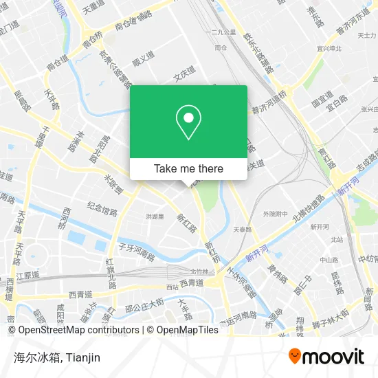 海尔冰箱 map