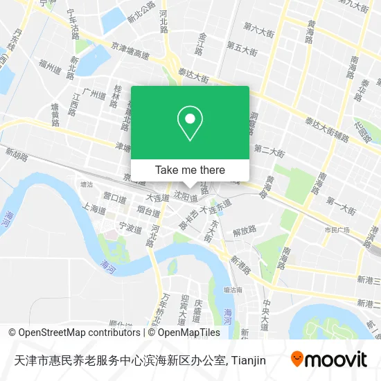 天津市惠民养老服务中心滨海新区办公室 map