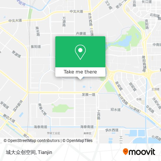 城大众创空间 map