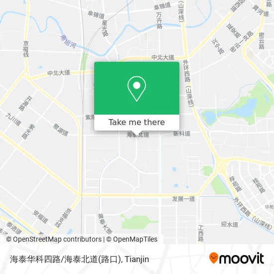 海泰华科四路/海泰北道(路口) map