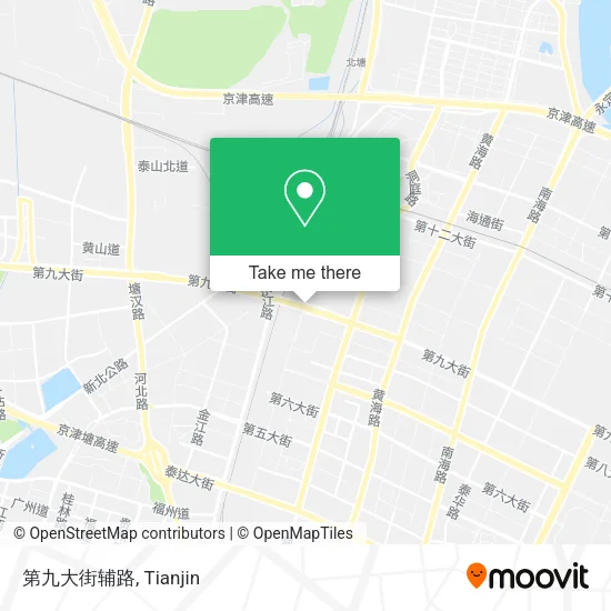 第九大街辅路 map