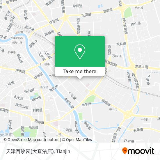 天津百饺园(大直沽店) map