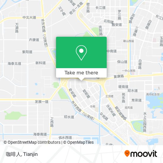 咖啡人 map