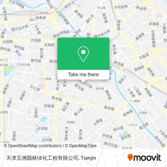 天津五洲园林绿化工程有限公司 map