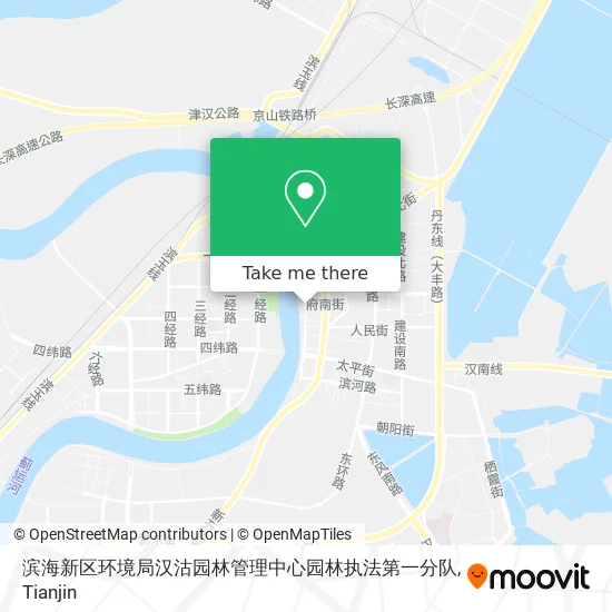 滨海新区环境局汉沽园林管理中心园林执法第一分队 map