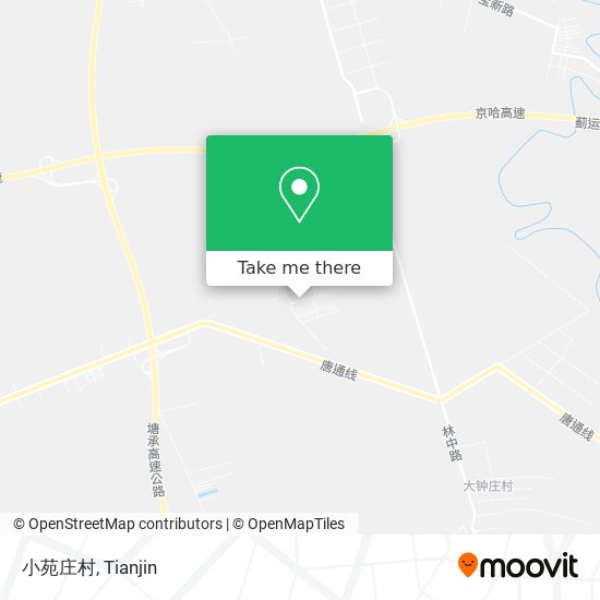 小苑庄村 map