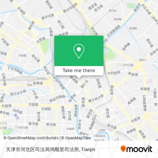 天津市河北区司法局鸿顺里司法所 map