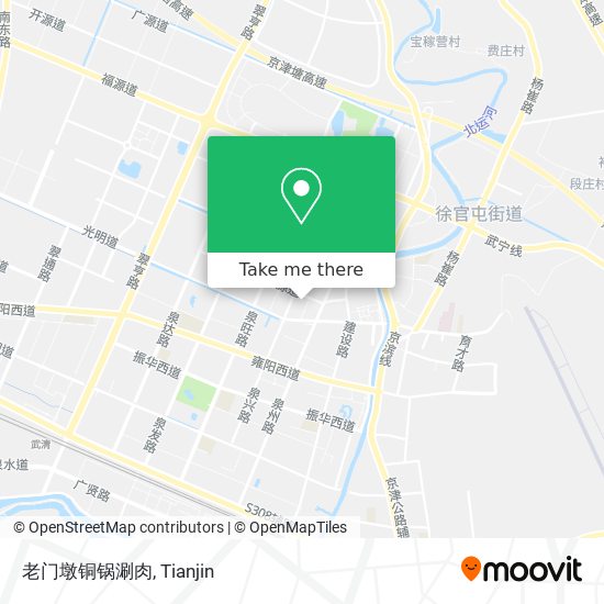 老门墩铜锅涮肉 map