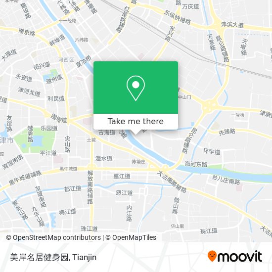 美岸名居健身园 map
