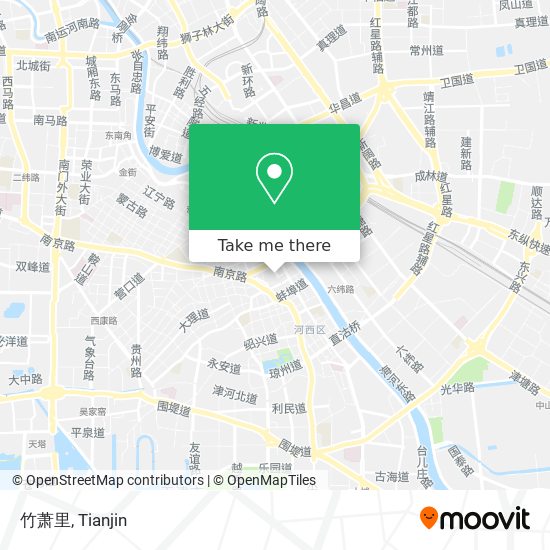 竹萧里 map