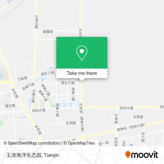 玉清海洋生态园 map