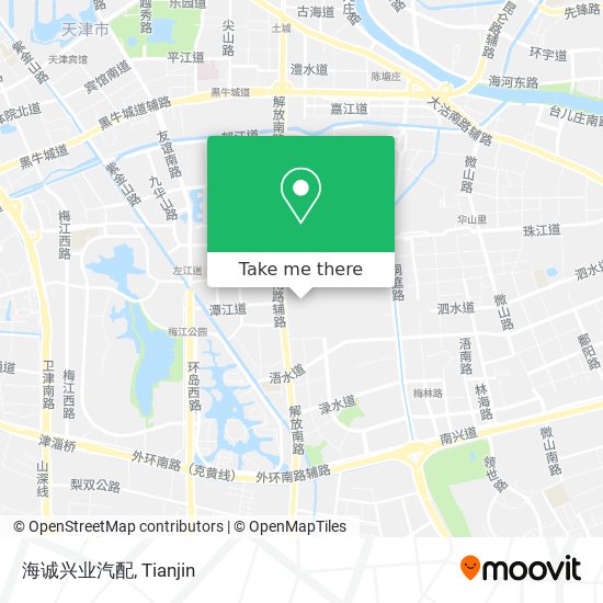 海诚兴业汽配 map