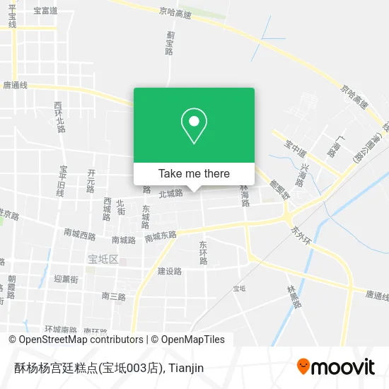 酥杨杨宫廷糕点(宝坻003店) map