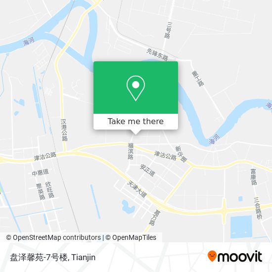 盘泽馨苑-7号楼 map