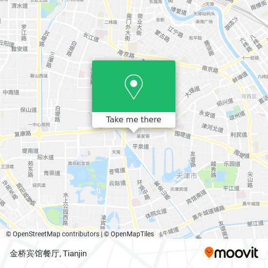 金桥宾馆餐厅 map