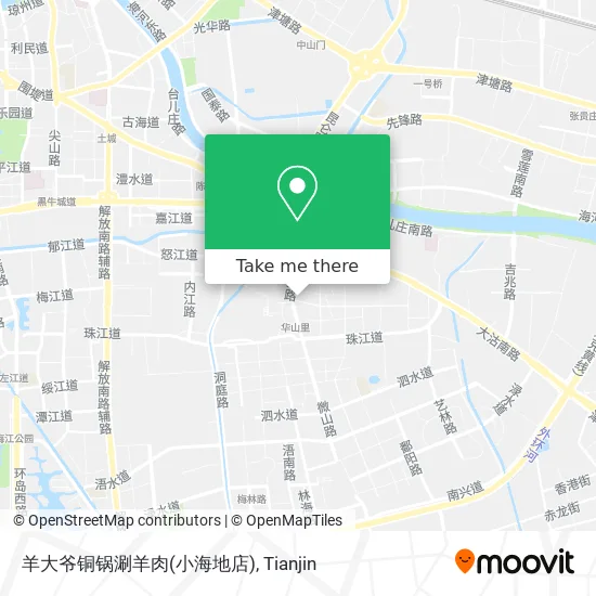 羊大爷铜锅涮羊肉(小海地店) map