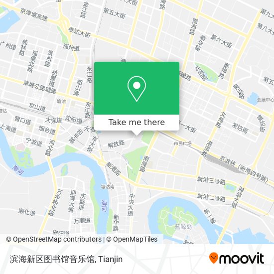 滨海新区图书馆音乐馆 map