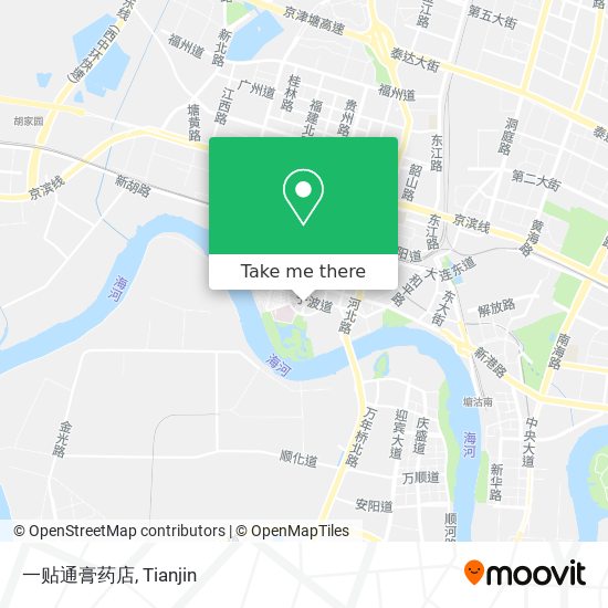 一贴通膏药店 map