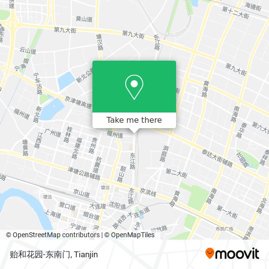 贻和花园-东南门 map